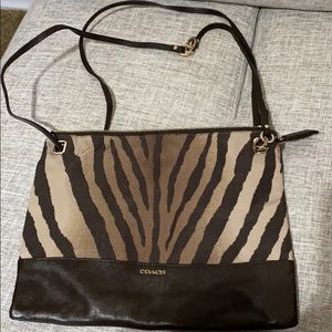 Coach animal print crossbody